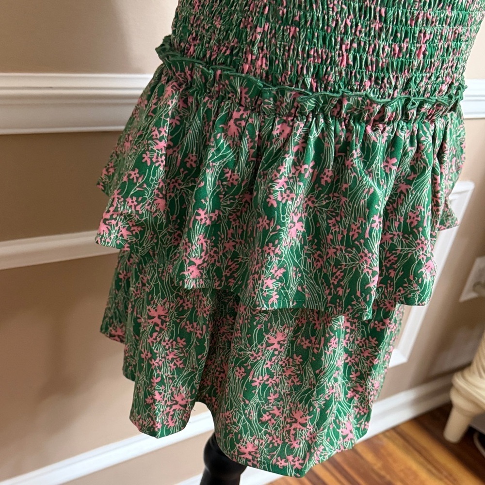 Floral Green Dress - Picture 7 of 13